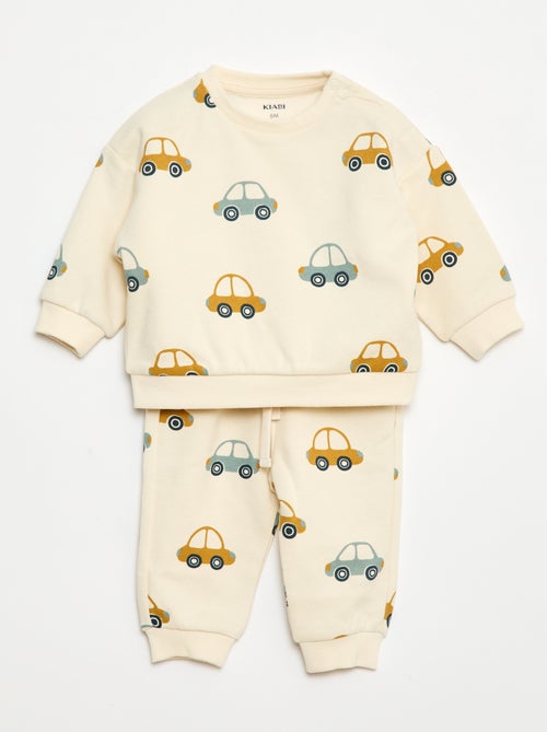 Ensemble de jogging sweat + pantalon - 2 pièces - Kiabi