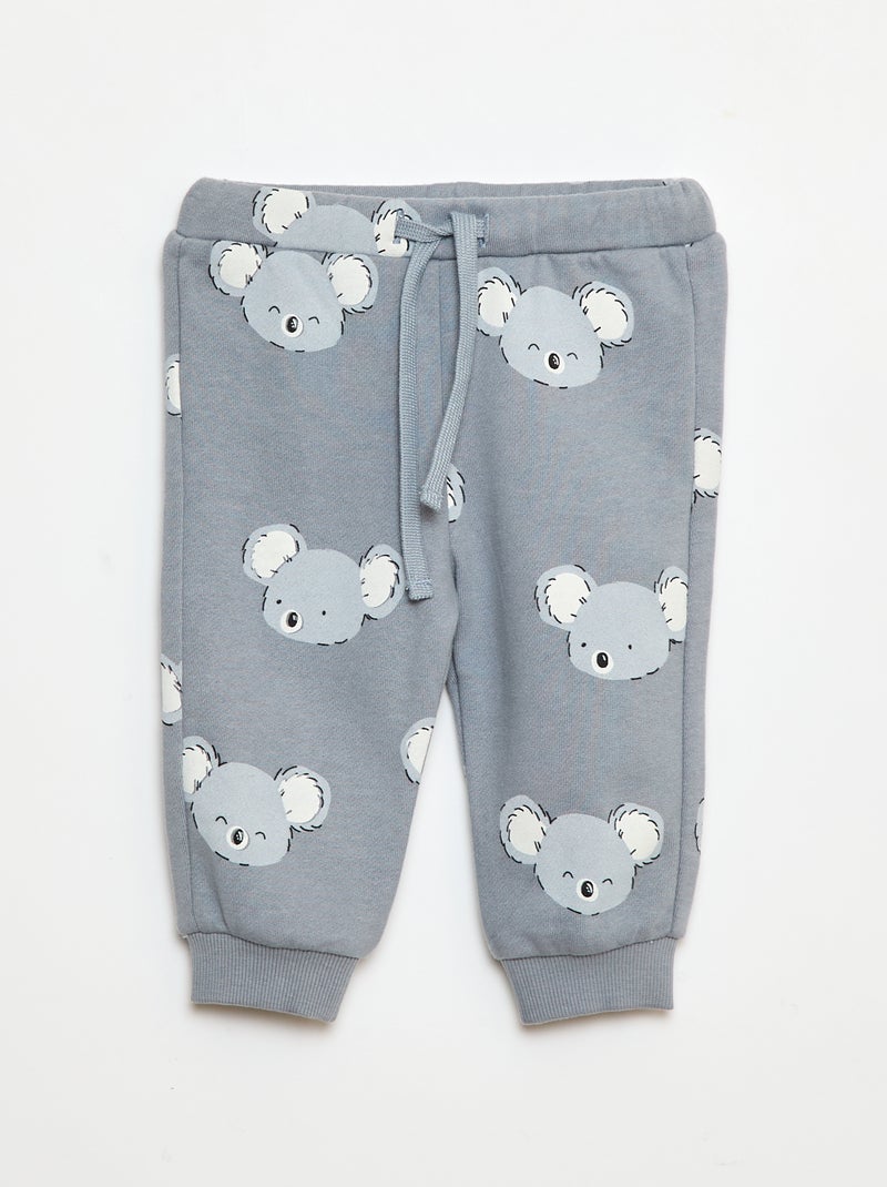 Ensemble de jogging sweat + pantalon - 2 pièces Gris - Kiabi