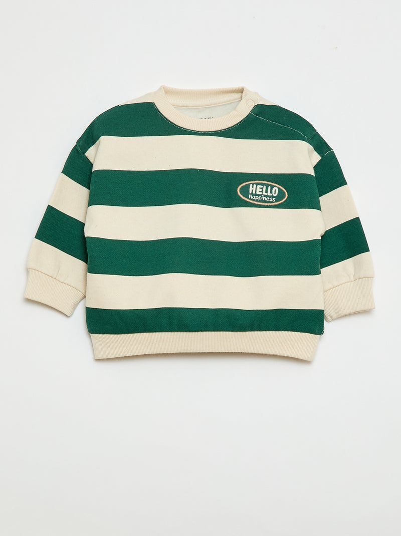 Ensemble de jogging sweat + pantalon - 2 pièces Vert - Kiabi