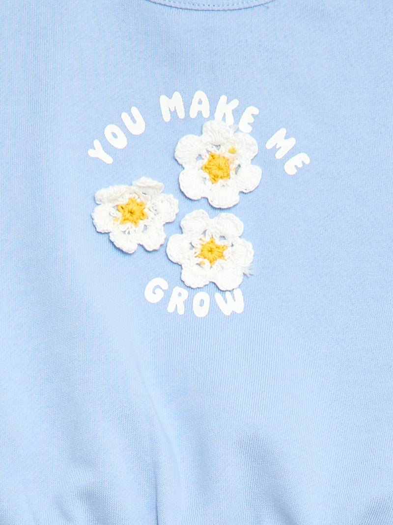 Ensemble de jogging sweat + pantalon Bleu - Kiabi