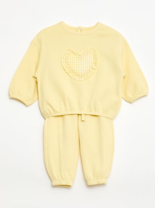 Ensemble de jogging sweat + pantalon - Kiabi