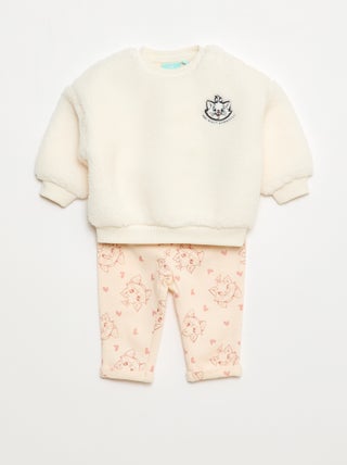 Ensemble de jogging sweat + pantalon 'Marie' 'Les Aristochats' - 2 pièces