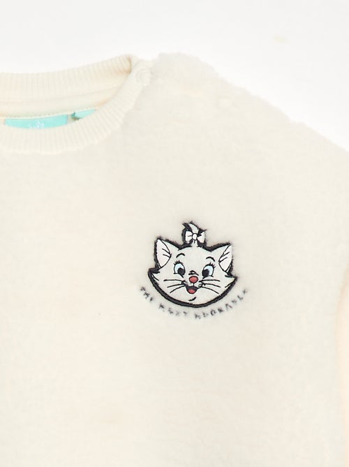 Ensemble de jogging sweat + pantalon 'Marie' 'Les Aristochats' - 2 pièces - Kiabi