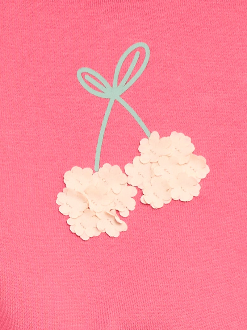 Ensemble de jogging sweat + pantalon Rose - Kiabi