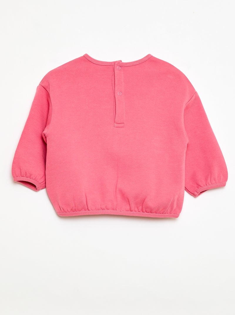 Ensemble de jogging sweat + pantalon Rose - Kiabi