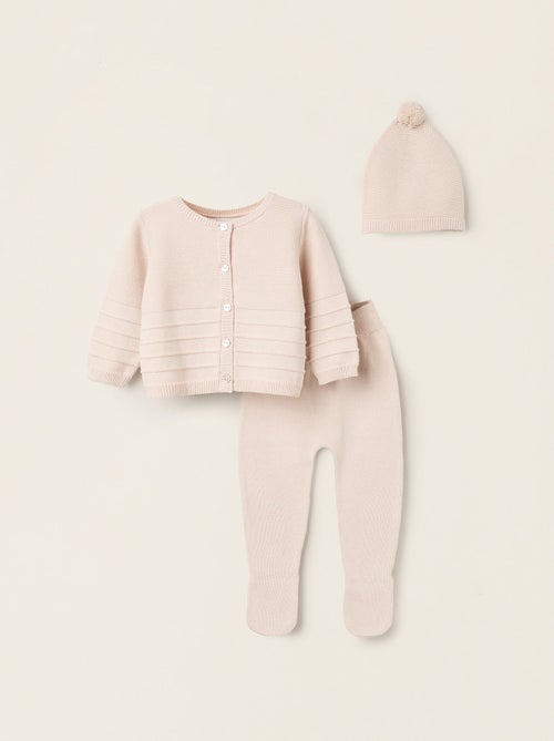 Ensemble de Maille 3 Pièces - Kiabi