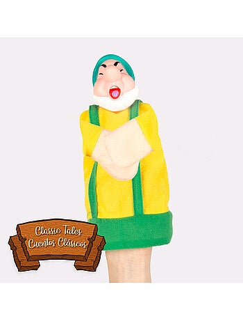 Ensemble de marionnettes blanche-neige 25 cm cucu show