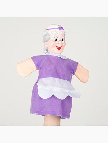 Ensemble de marionnettes le petit chaperon rouge 25 cm cucu show