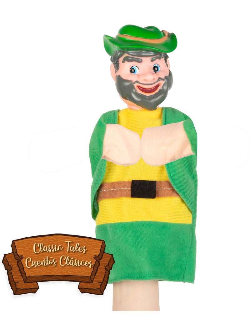 Ensemble de marionnettes le petit chaperon rouge 25 cm cucu show N/A - Kiabi