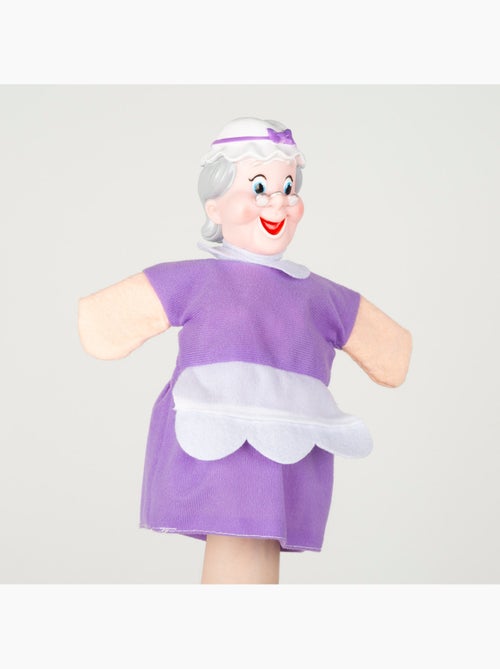 Ensemble de marionnettes le petit chaperon rouge 25 cm cucu show - Kiabi