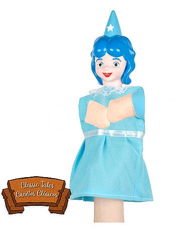 Ensemble de marionnettes pinocchio 25 cm cucu show