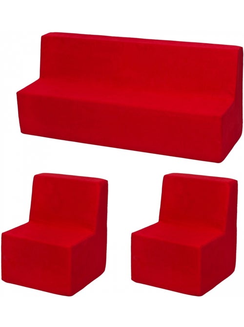 Ensemble de meubles chambre enfant: 2xfauteuil+canapé - Kiabi