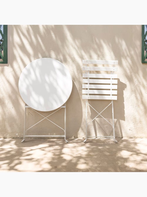 Ensemble de mobilier de terrasse pliable 60 x 70 cm - Kiabi
