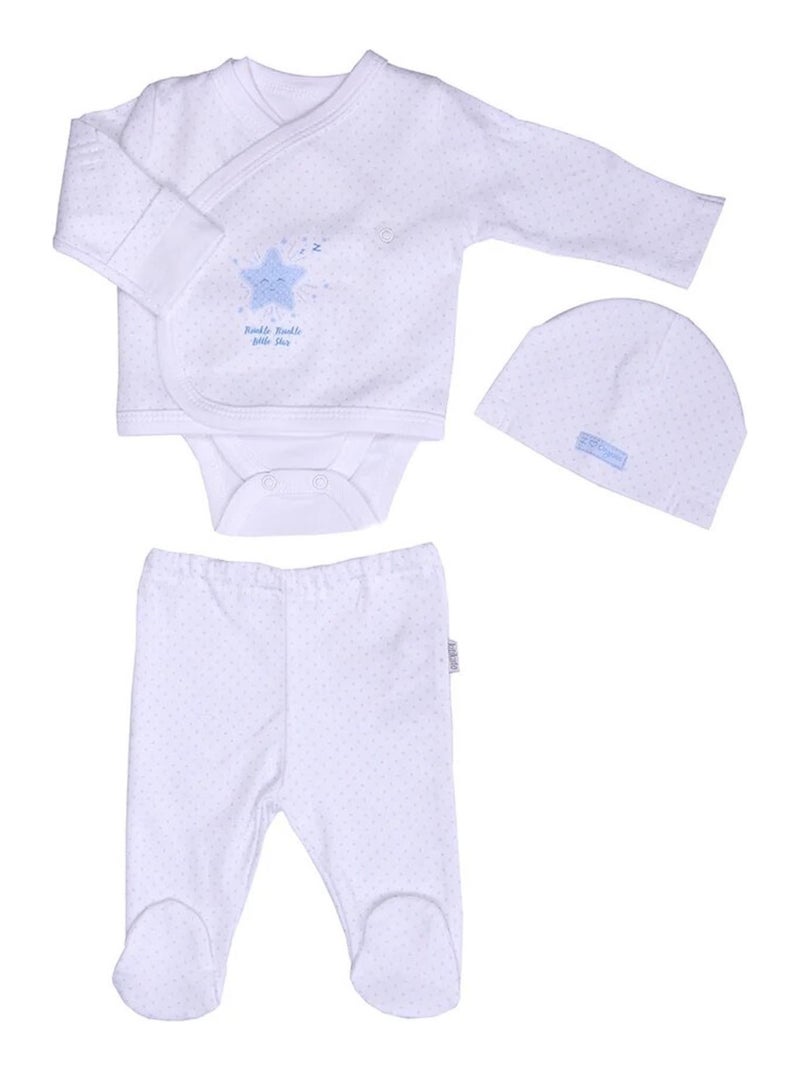 Ensemble de naissance prématuré , DREAMS Kitikate Bleu - Kiabi