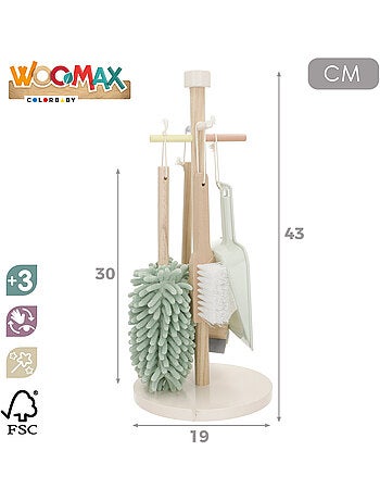 Ensemble de nettoyage du bois 5 pièces WOOMAX