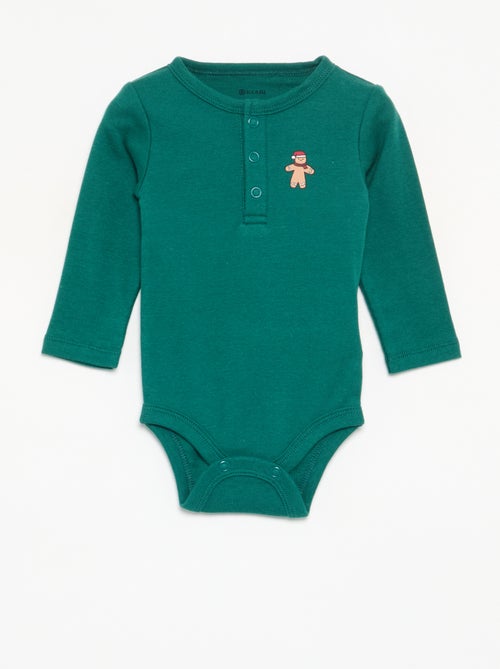 Ensemble de Noël 2 pièces - Body à manches longues + legging - Kiabi Ensemble de Noël 2 pièces - Body à manches longues + legging - Kiabi