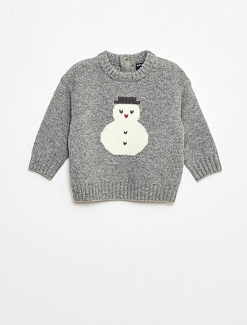 Ensemble de Noël Pull + legging en tricot animé