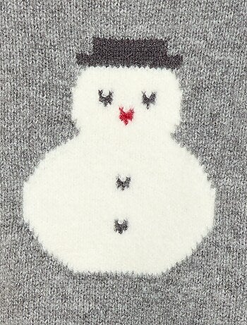 Ensemble de Noël Pull + legging en tricot animé