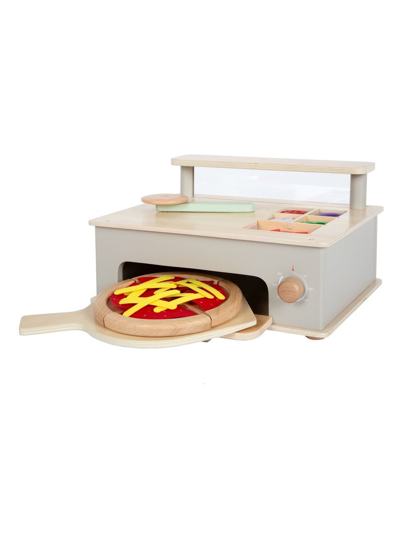 Ensemble de pizzeria en bois Gris - Kiabi