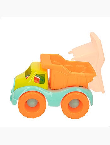 Ensemble de plage avec accessoires camion et seau color beach