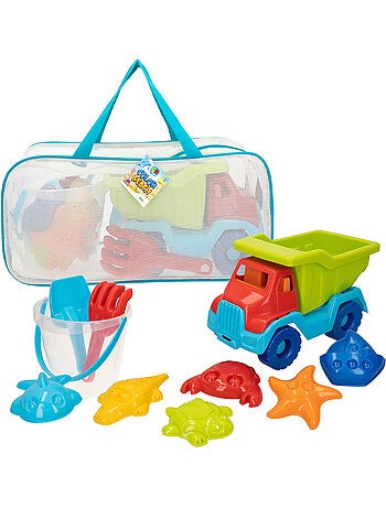 Ensemble de plage camion de plage avec accessoires color beach