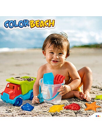 Ensemble de plage camion de plage avec accessoires color beach