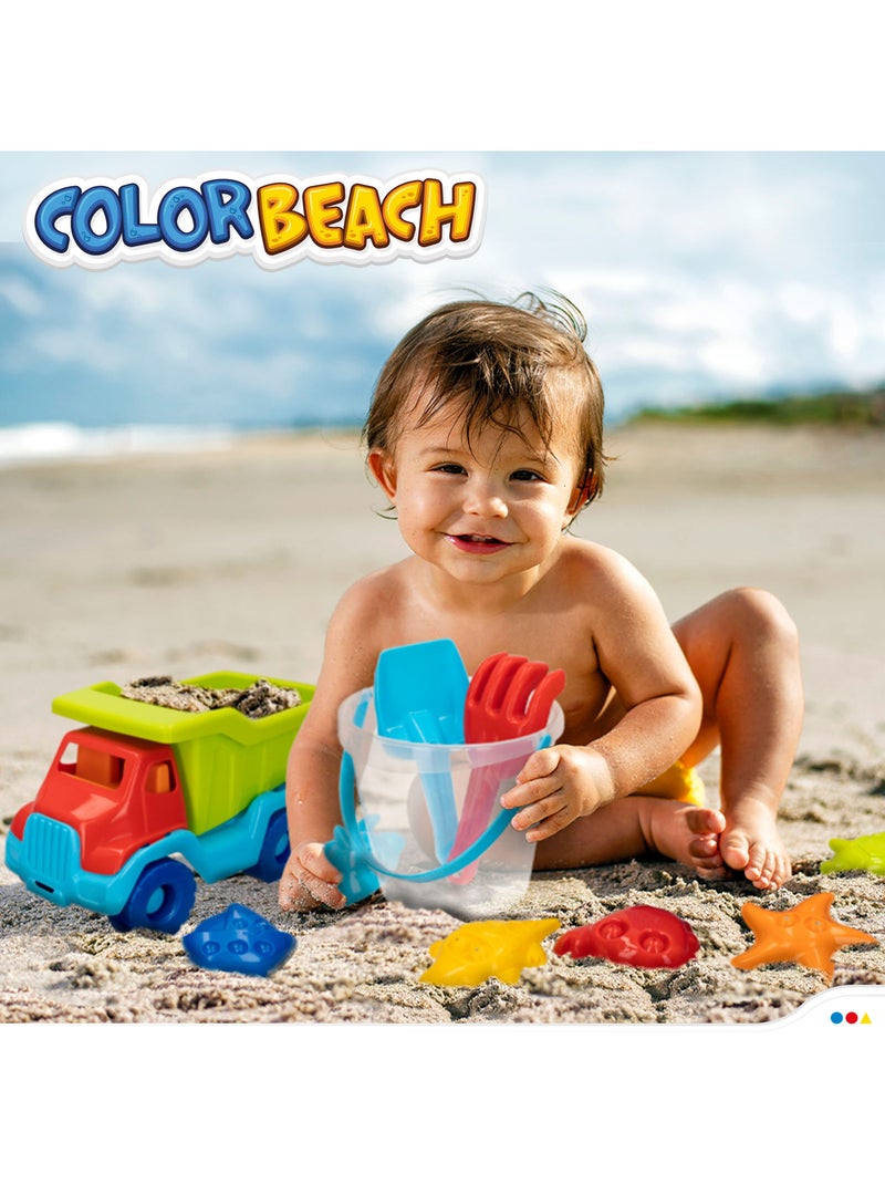 Ensemble de plage camion de plage avec accessoires color beach N/A - Kiabi