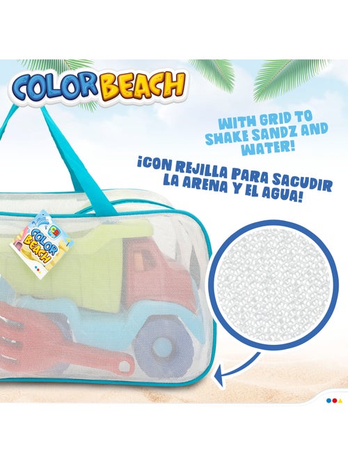 Ensemble de plage camion de plage avec accessoires color beach - Kiabi
