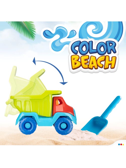 Ensemble de plage camion de plage avec accessoires color beach - Kiabi
