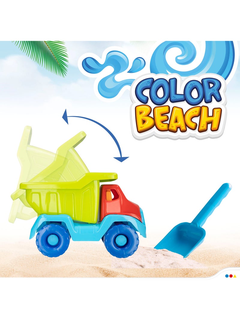 Ensemble de plage camion de plage avec accessoires color beach N/A - Kiabi