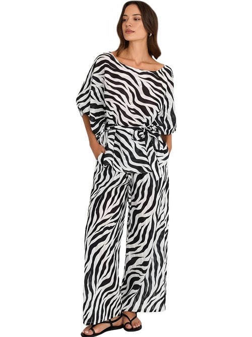 Ensemble de plage pantalon et t-shirt OBERON - Kiabi