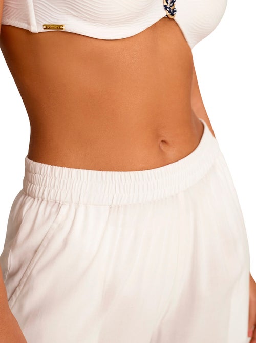 Ensemble de plage pantalon gilet long ouvert NAUTILUS - Kiabi