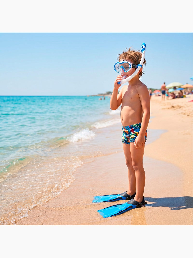Ensemble de plongée aqua sport junior : masque, tuba et palmes 7 ans et plus N/A - Kiabi