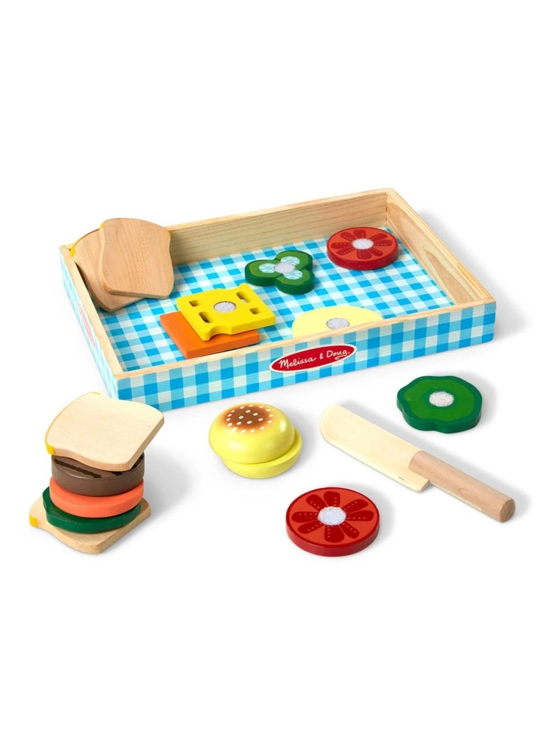 Ensemble de préparation de sandwichs Marron - Kiabi