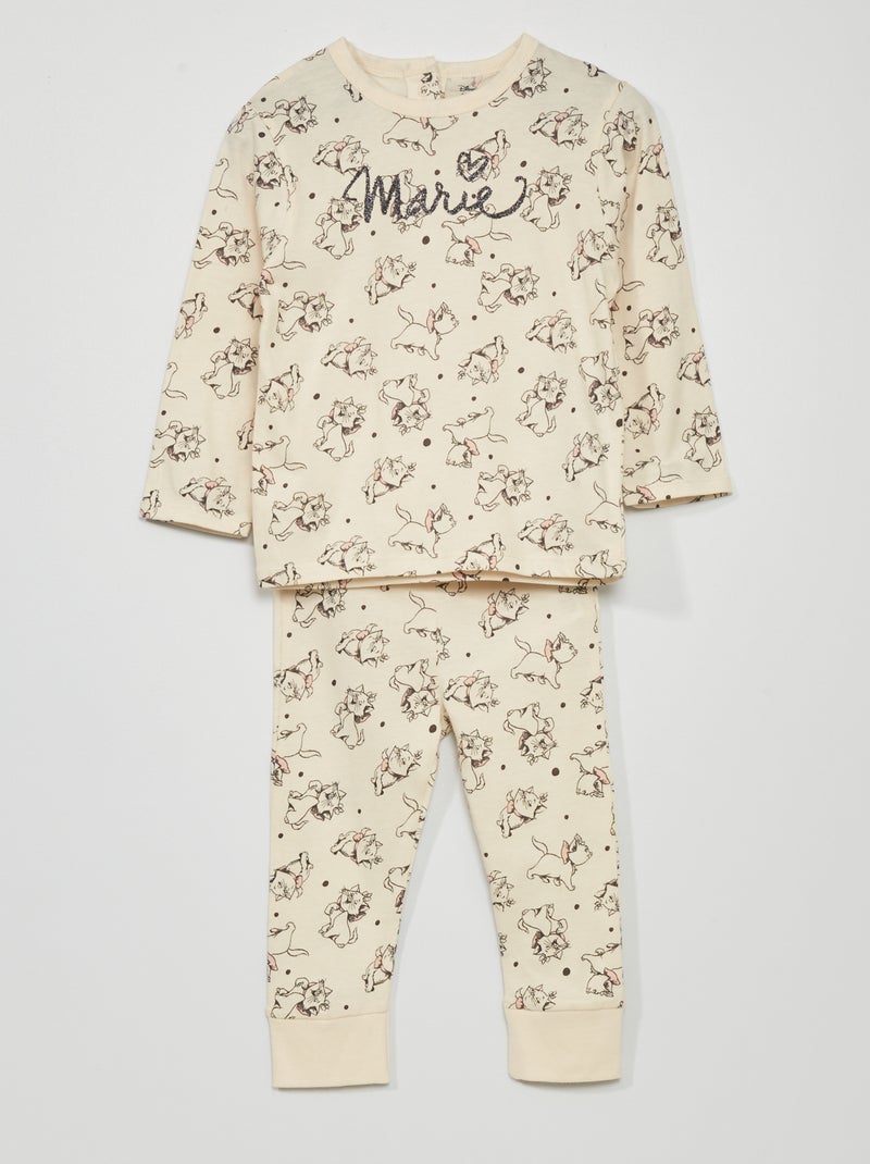 Ensemble de pyjama - 2 pièces Beige - Kiabi