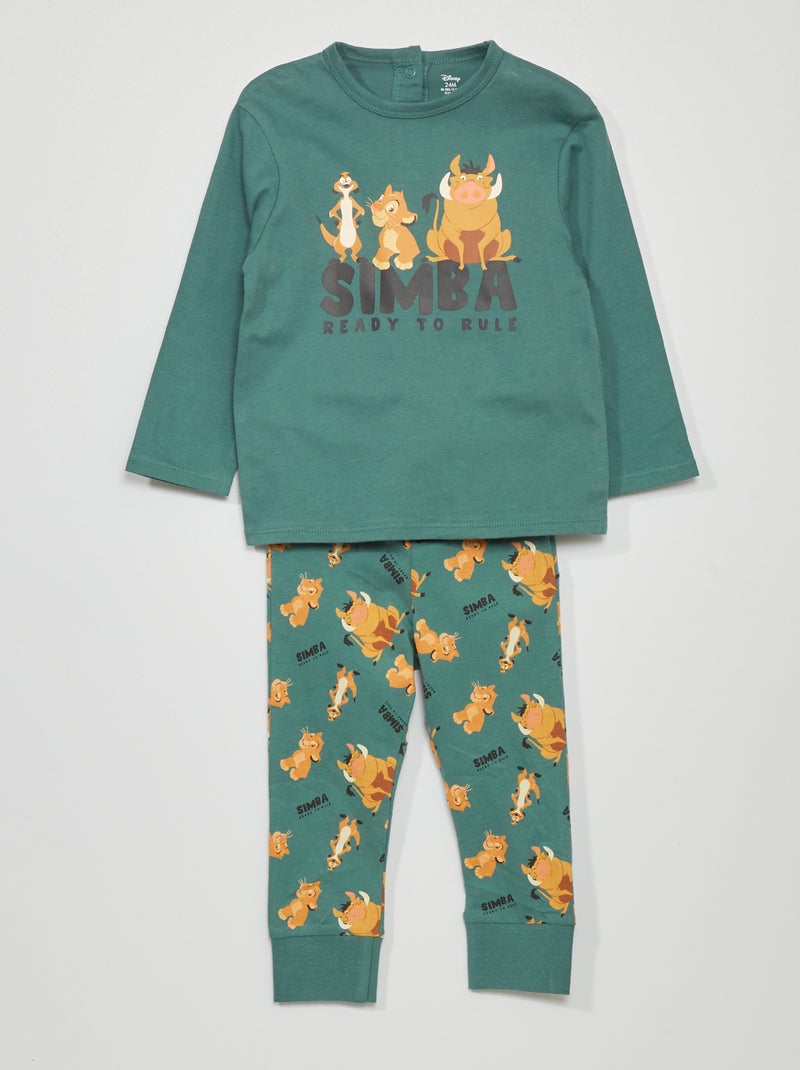 Ensemble de pyjama - 2 pièces Vert - Kiabi