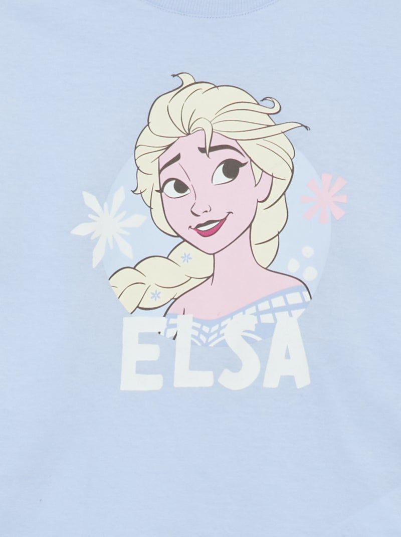 Ensemble de pyjama 2 pièces 'Reine des Neiges' - 2 pièces Bleu - Kiabi