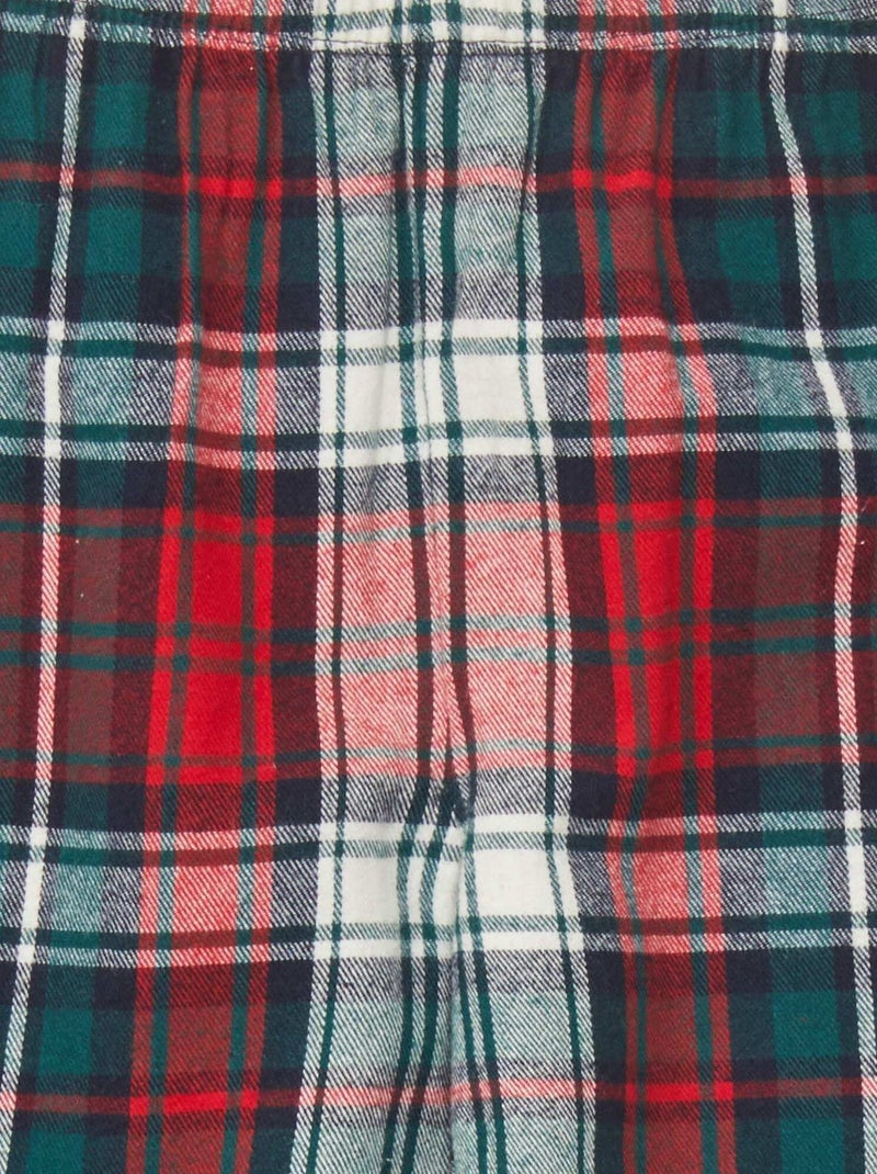 Generisch Pyjama Pour Homme Avec Pantalon De Pyjama à Carreaux Et Pyjama à Manches Courtes - Ensemble Pyjama Deux Pièces Pour Homme - Vêtement De Nuit Pour L'été, 02 Gris., 3XL