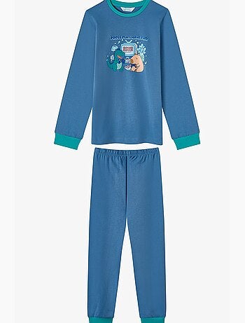 Ensemble de pyjama à manches longues capy&dino together garçon penti