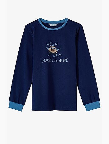Ensemble de pyjama à manches longues rockstar capy pour garçon penti