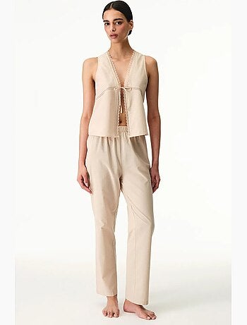 Ensemble de pyjama belle lace avec pantalon penti