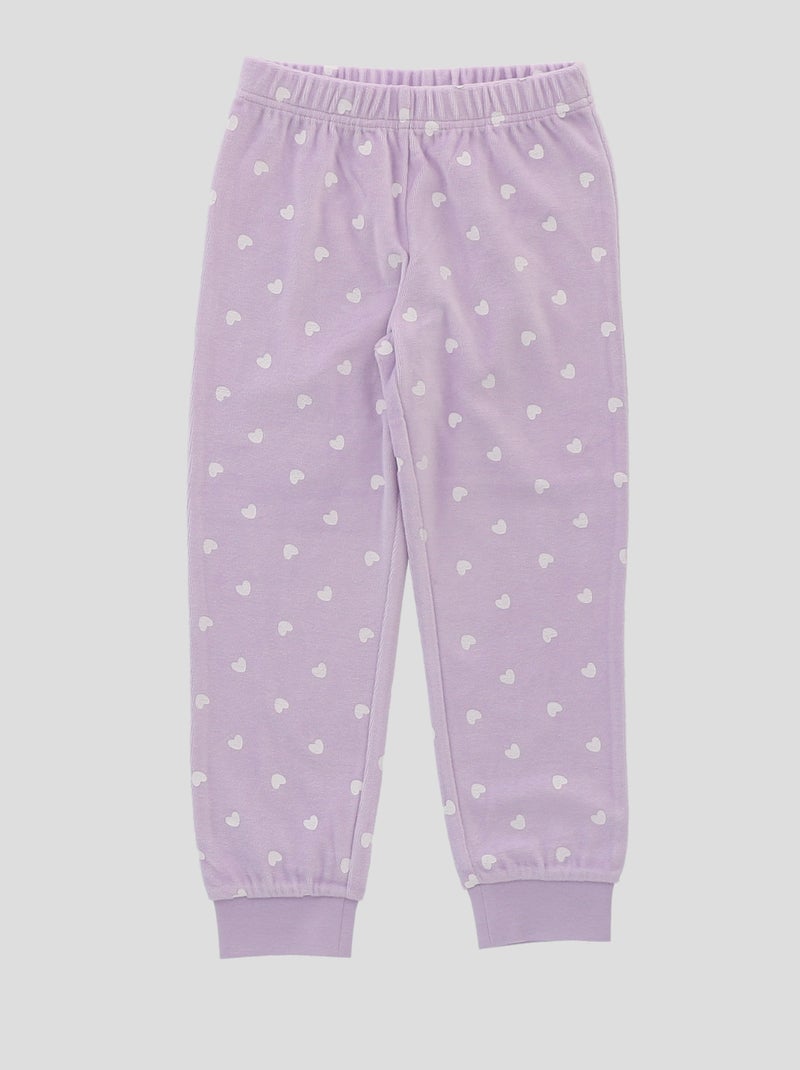 Ensemble de pyjama 'Bluey' en coton Violet - Kiabi