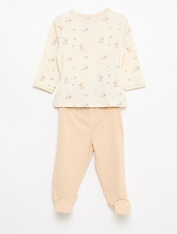 Ensemble de pyjama chill en jersey coton