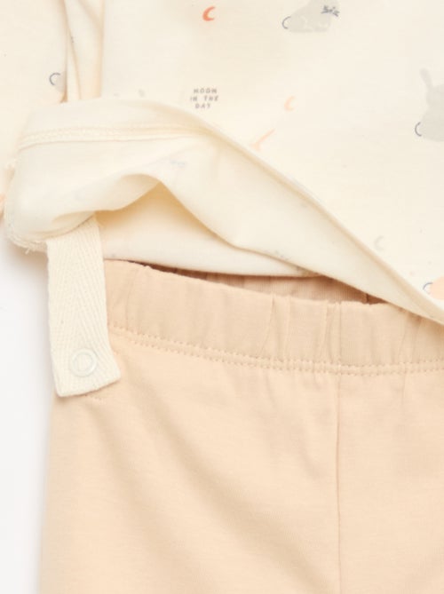 Ensemble de pyjama chill en jersey coton - Kiabi