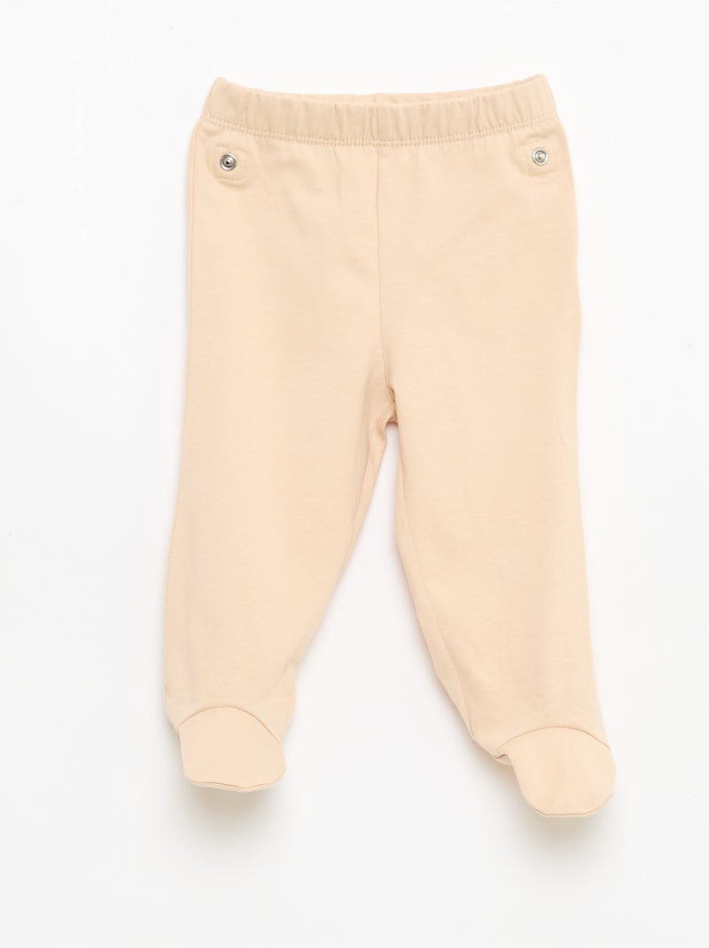 Ensemble de pyjama chill en jersey coton Blanc - Kiabi