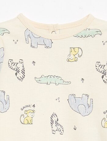 Ensemble de pyjama chill en jersey coton