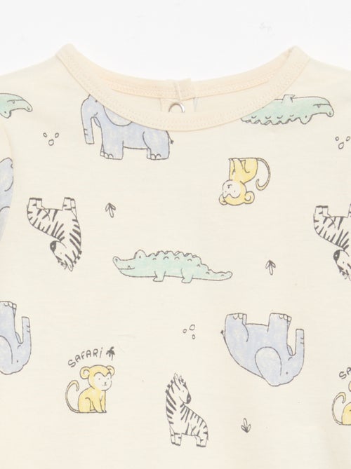 Ensemble de pyjama chill en jersey coton - Kiabi Ensemble de pyjama chill en jersey coton - Kiabi