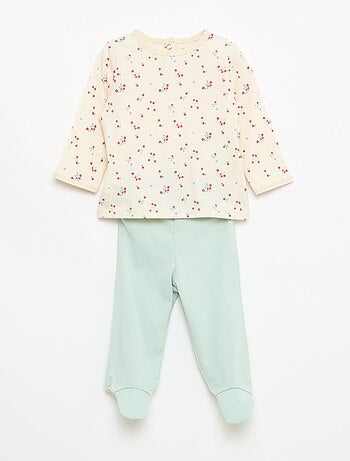 Ensemble de pyjama chill en jersey coton