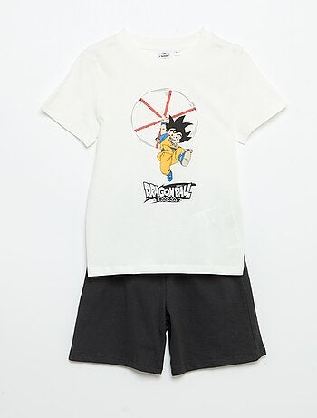 Ensemble de pyjama court 'Dragon Ball' - 2 pièces