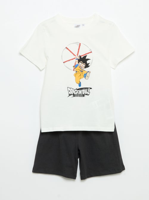 Ensemble de pyjama court 'Dragon Ball' - 2 pièces - Kiabi Ensemble de pyjama court 'Dragon Ball' - 2 pièces - Kiabi